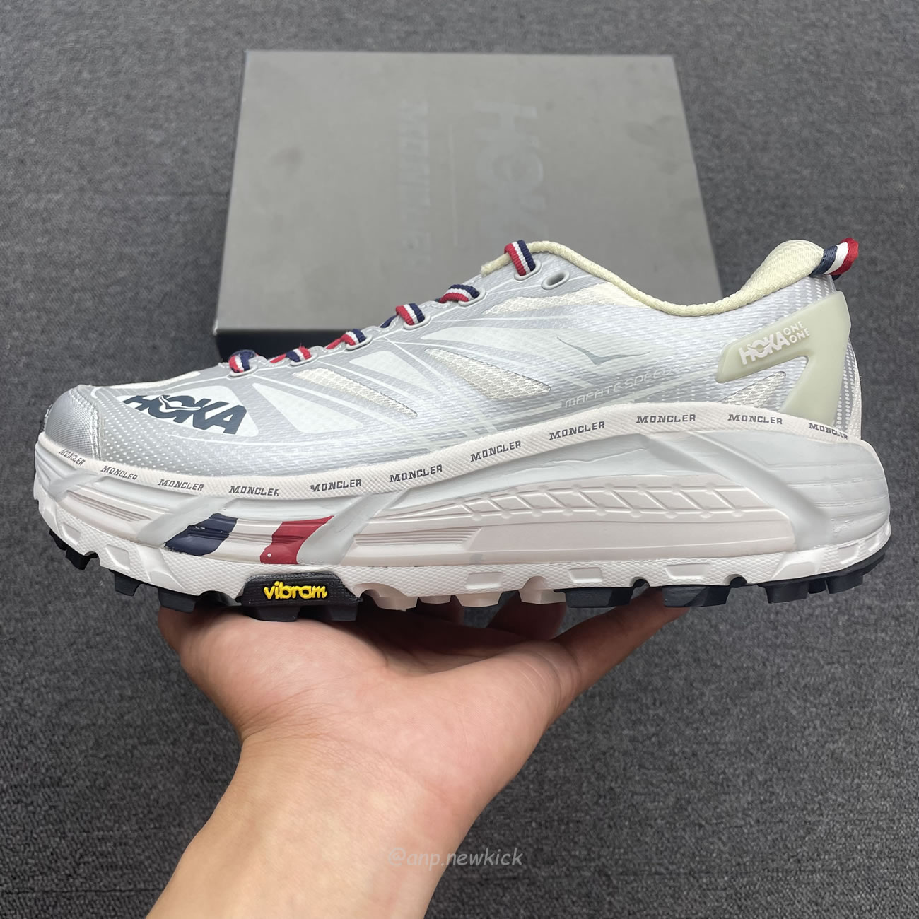 Hoka One One Mafate Speed 2 Moncler White 1129992 Nchms (2) - newkick.cc